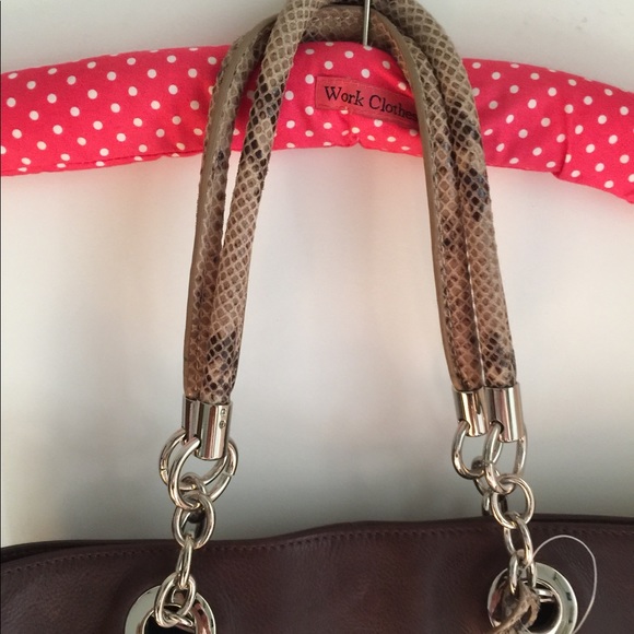 Cynthia Rowely: Large Leather Tote Bag - Picture 5 of 7